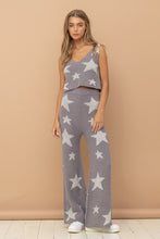 Load image into Gallery viewer, Soft Star Print Tank Pant Set
