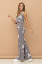 Load image into Gallery viewer, Soft Star Print Tank Pant Set
