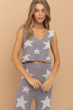 Load image into Gallery viewer, Soft Star Print Tank Pant Set
