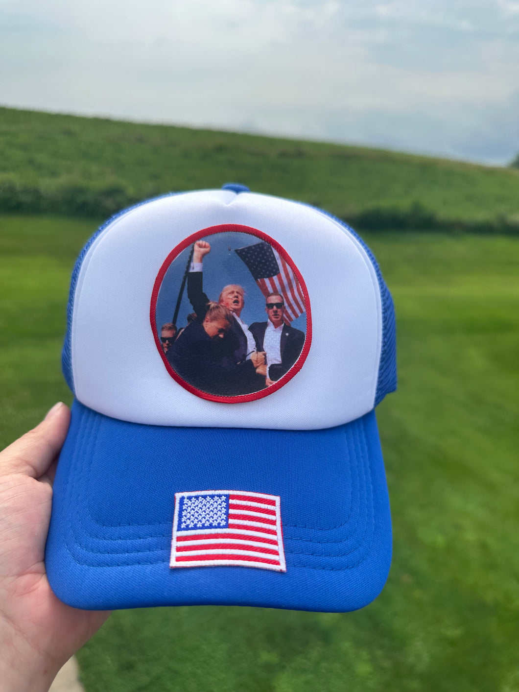 Blue Trump ‘Fight’ Hat