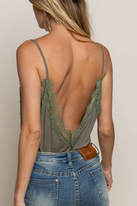 Eyelash Lace Cami Top