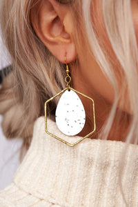 Benni Hexagon Earrings