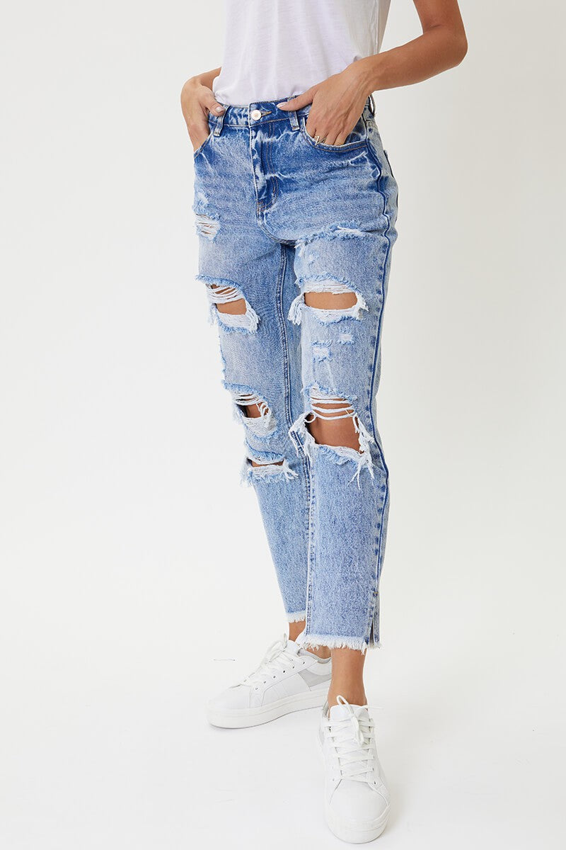 KanCan - Ryann Super High Rise Boyfriend Jean