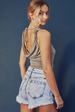 Load image into Gallery viewer, KanCan - Acid Washed High Rise Shorts
