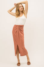 Load image into Gallery viewer, Apricot Midi Skirt
