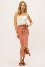 Load image into Gallery viewer, Apricot Midi Skirt
