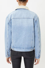 Load image into Gallery viewer, Denim Sherpa Jacket
