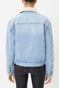 Denim Sherpa Jacket