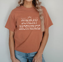 Load image into Gallery viewer, Easy Like Sunday Morning Graphic Tee
