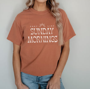 Easy Like Sunday Morning Graphic Tee